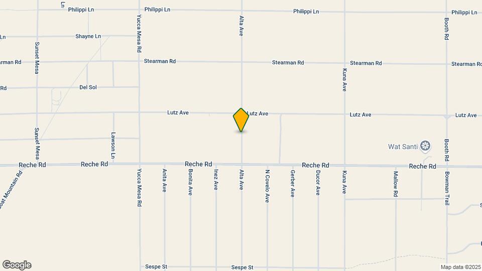 1038 Alta Ave Map and Location Details