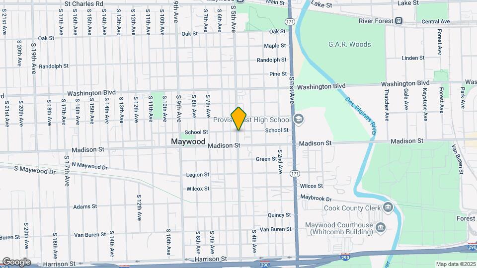 903 S 5th Ave-Unit -2C Map and Location Details