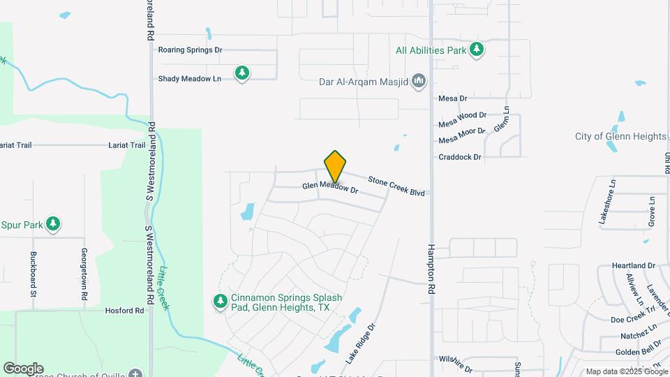 312 Glen Meadow Dr Map and Location Details