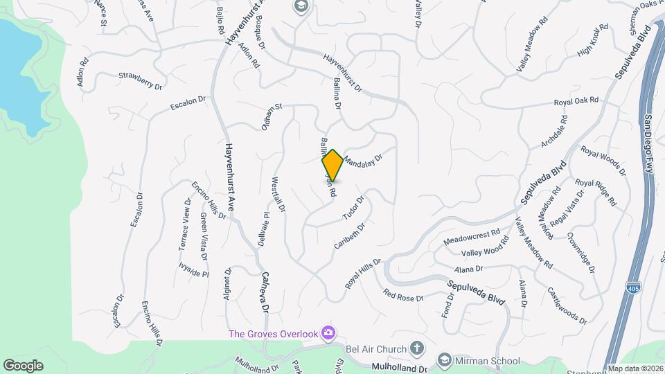 3770 Ballina Canyon Rd Map and Location Details