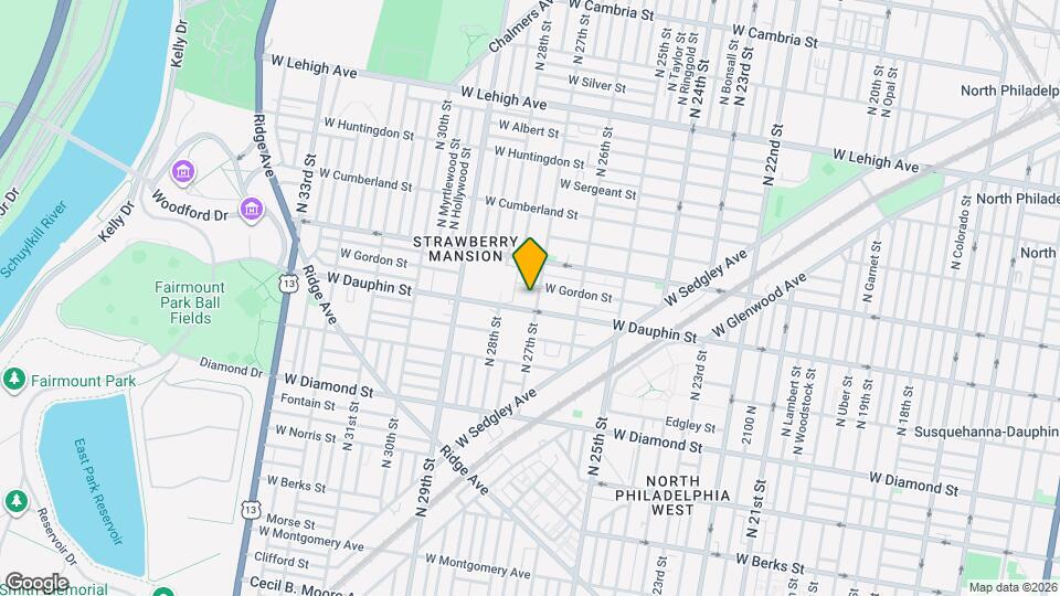 2316 N 27th St Map and Location Details