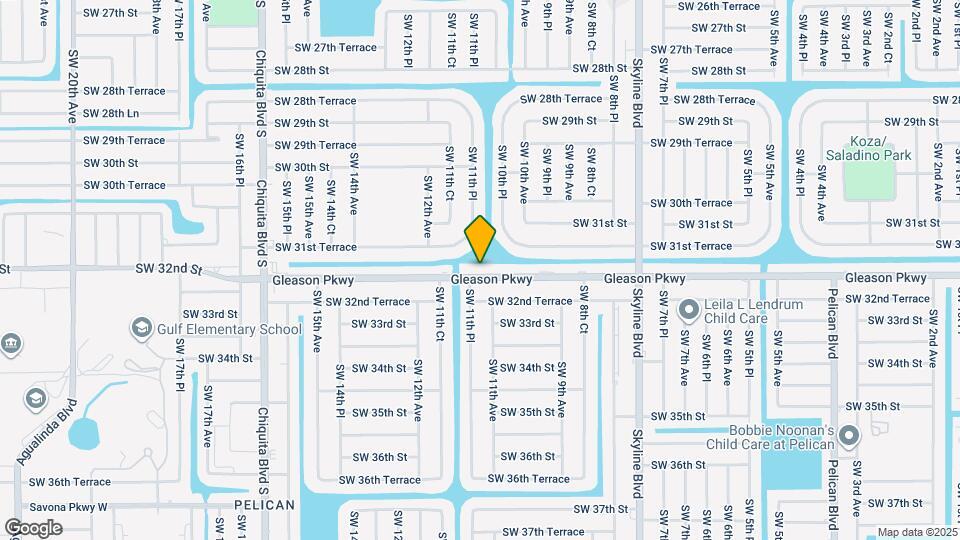 1109 Gleason Pkwy Map and Location Details