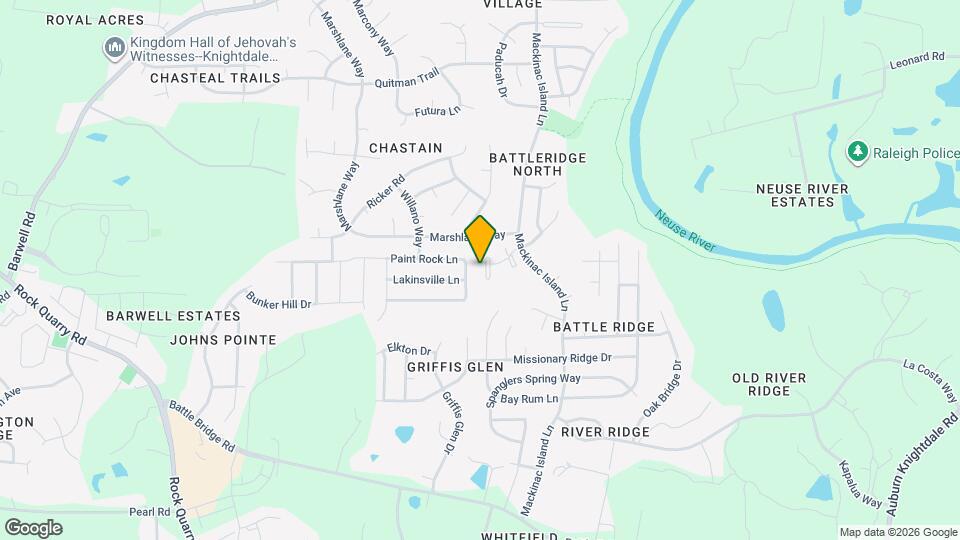 3532 Aldie Ct Map and Location Details