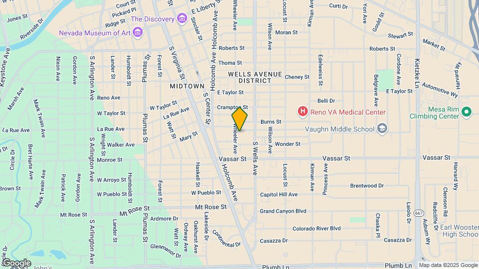 210 Claremont St Map and Location Details