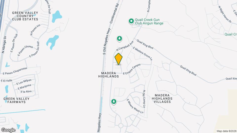 907 E Catkins Pl Map and Location Details