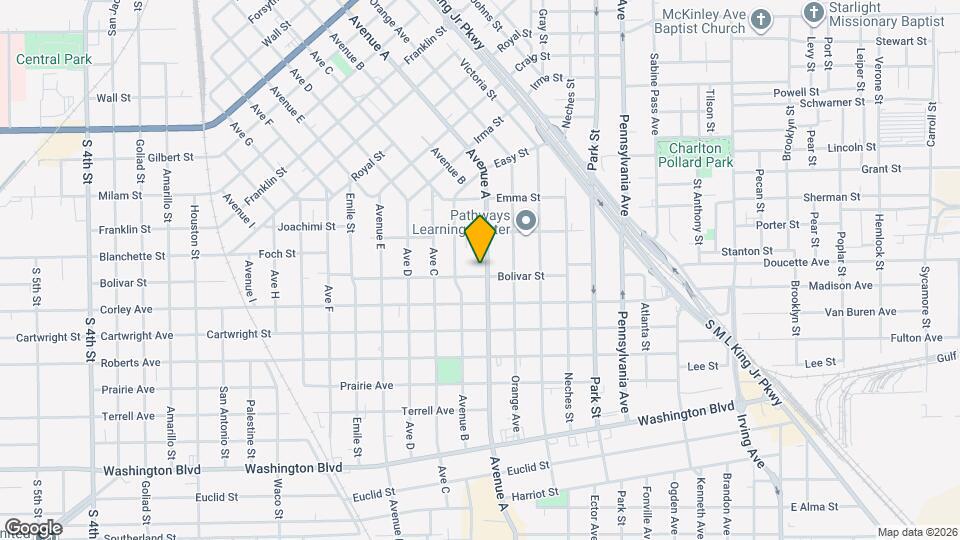 2394 Avenue A Map and Location Details