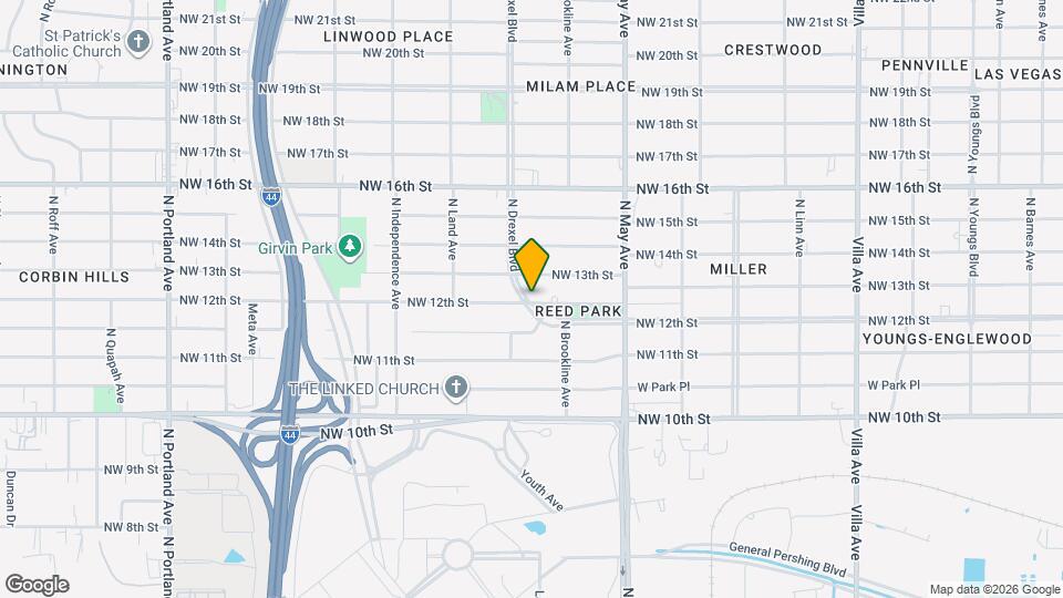 3029 1/2 NW 12th St Map and Location Details