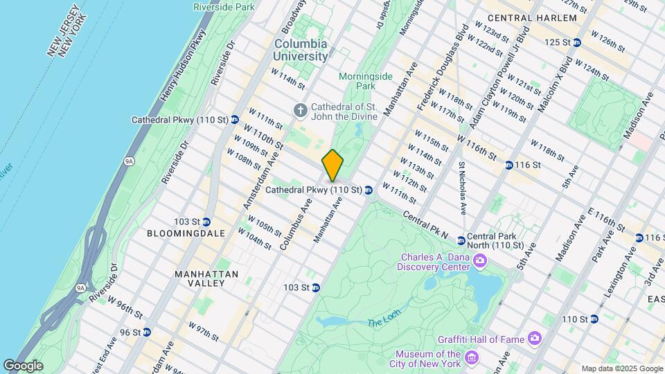 59-61 W 109th St Map and Location Details