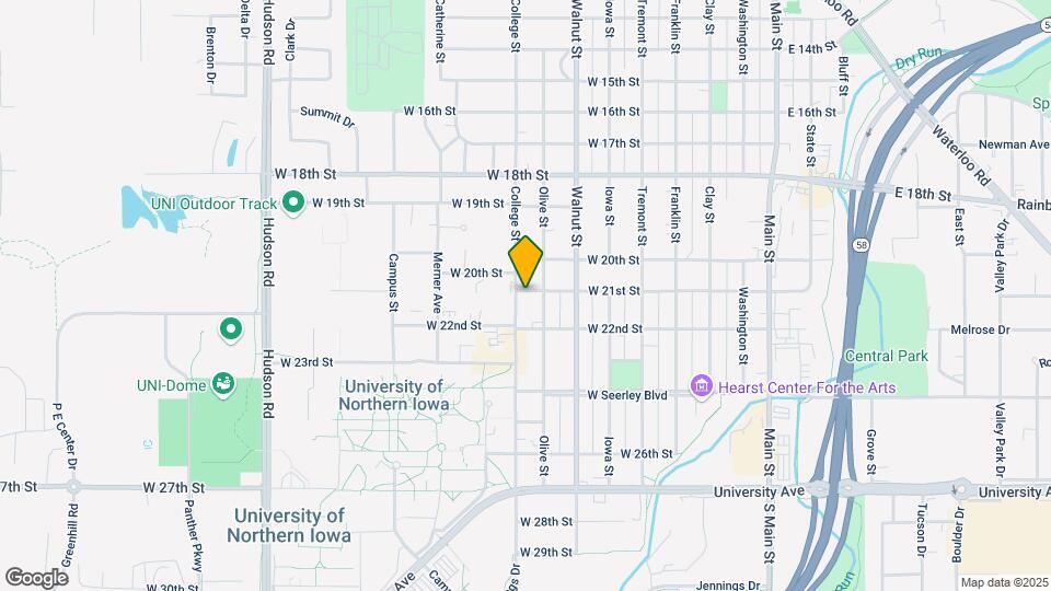 2104 College St Map and Location Details
