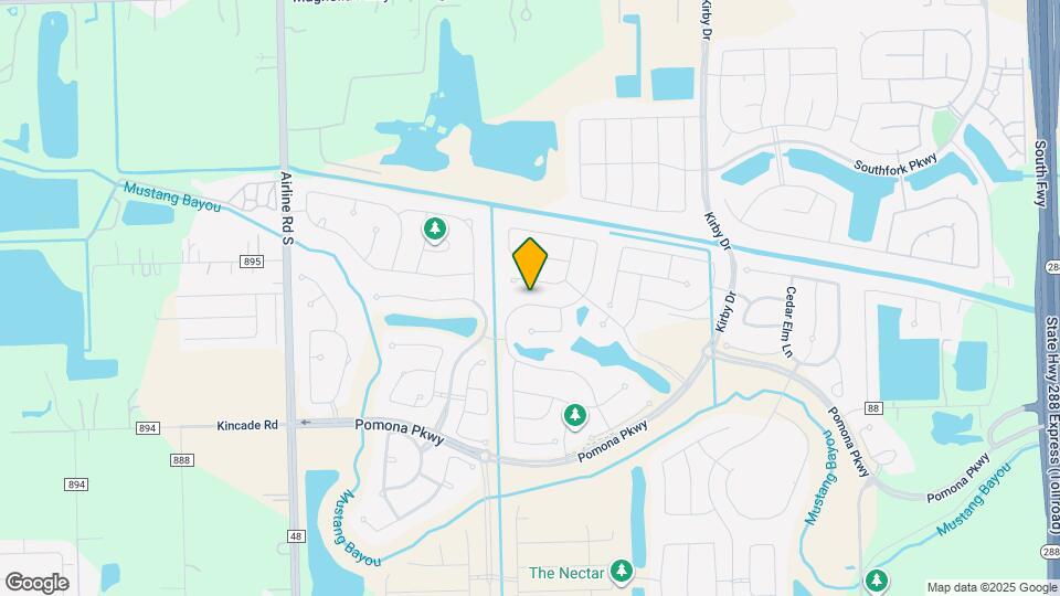 4540 Mesquite Terrace Dr Map and Location Details