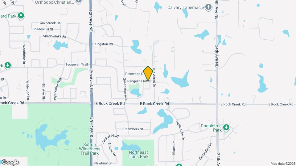 2520 Caribou Ct Map and Location Details