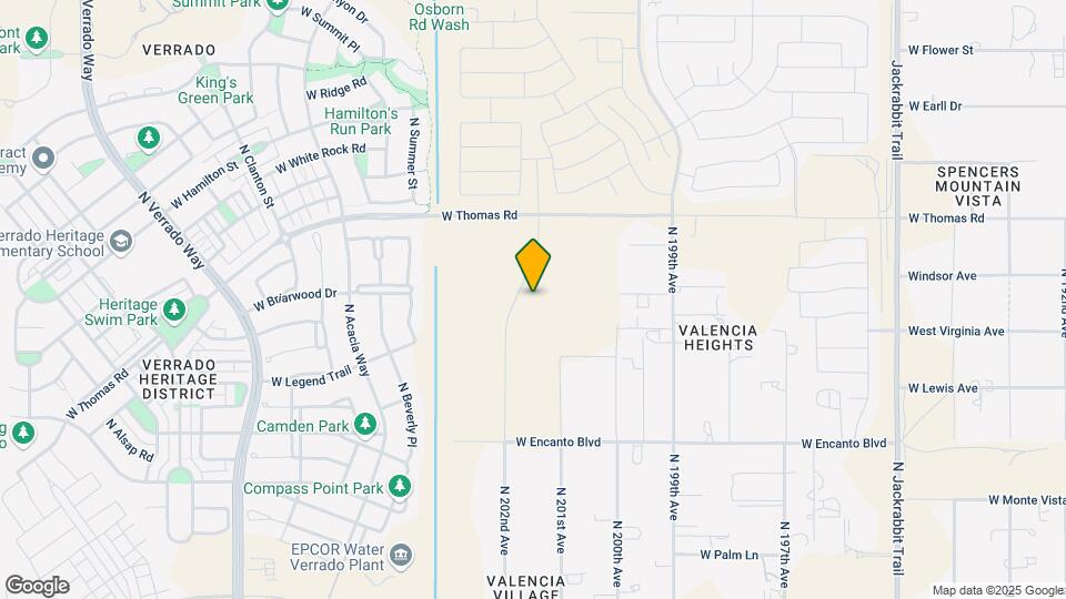 20177 W Thomas Rd Map and Location Details