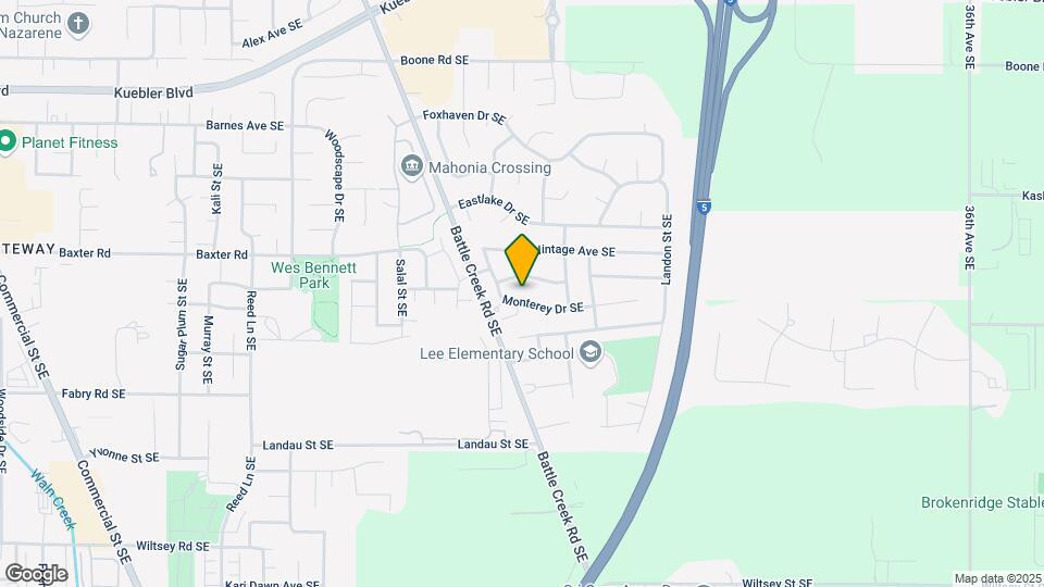 5456 Monterey Dr SE Map and Location Details