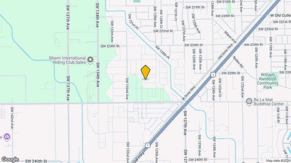 12975 SW 229th Ter Map and Location Details