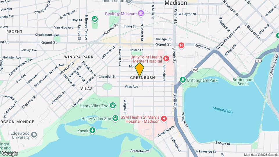 1207 Chandler St Mapa y Detalles de la Ubicación
