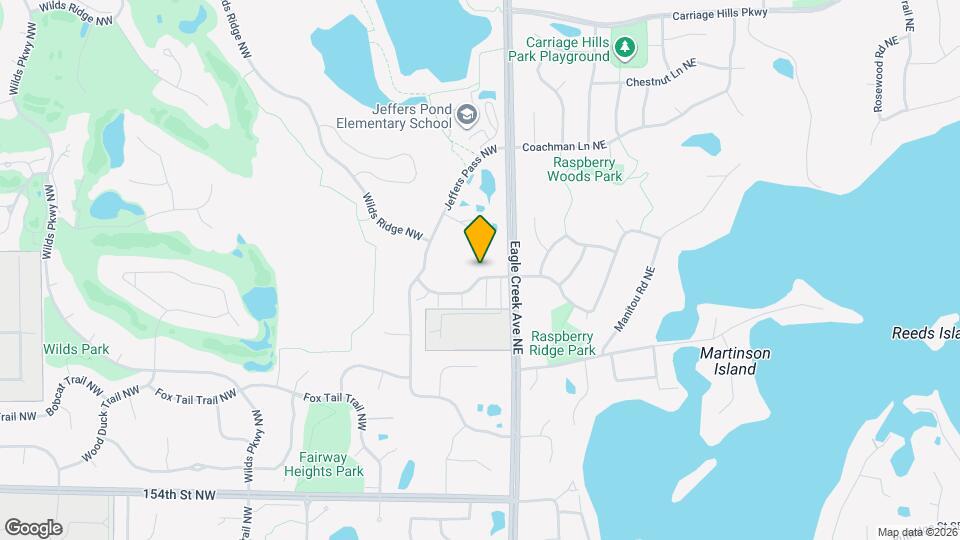 3928 Raspberry Ridge Rd NW Map and Location Details