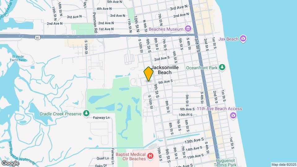 833 5th Ave S Map and Location Details