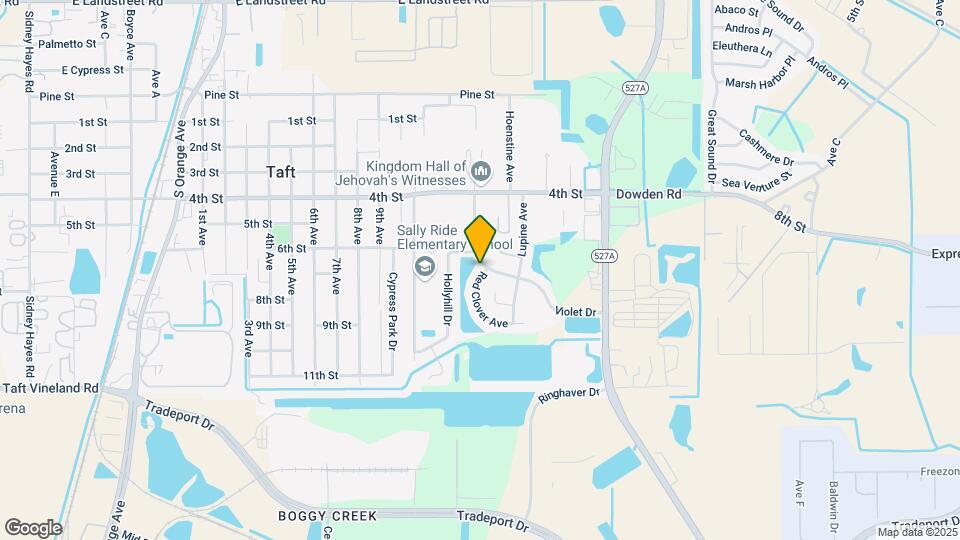 9710 Red Clover Ave Map and Location Details
