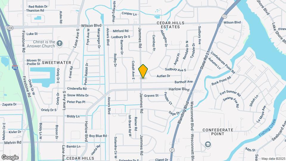 6357 Bartholf Ave Map and Location Details