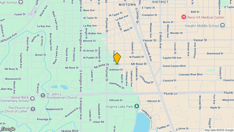 350 Mt Rose St Map and Location Details