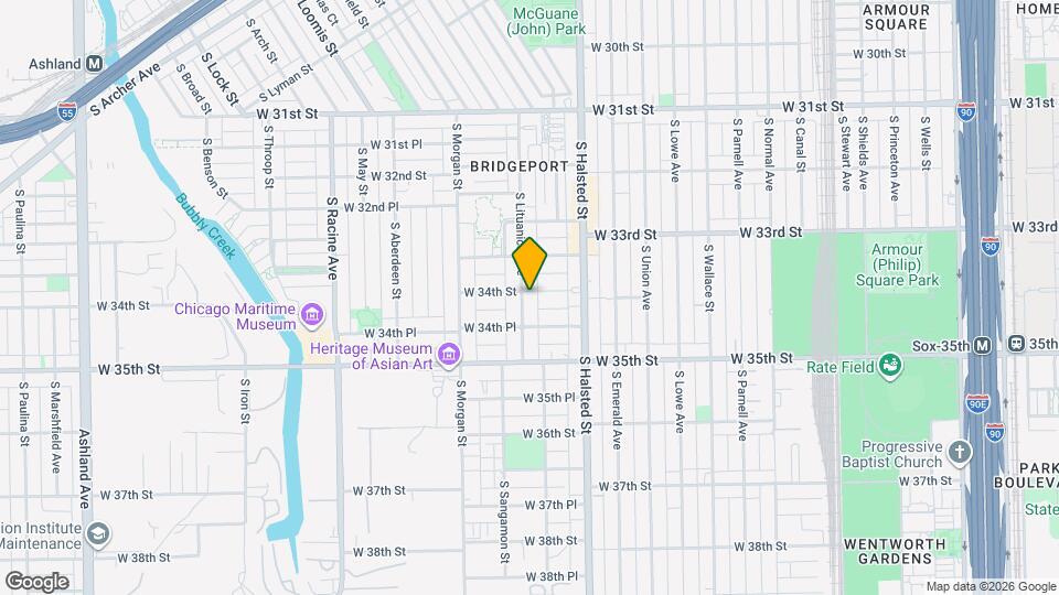 3405 S Lituanica Ave, Unit CH Mapa y Detalles de la Ubicación
