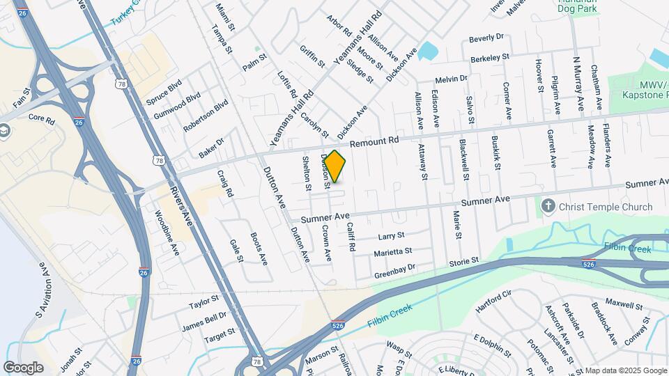 5534 Dobson St Map and Location Details