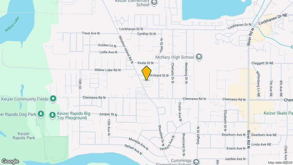 1023 Alexis Ln N Map and Location Details