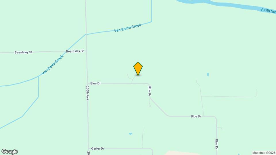 2031 Blue Dr Map and Location Details