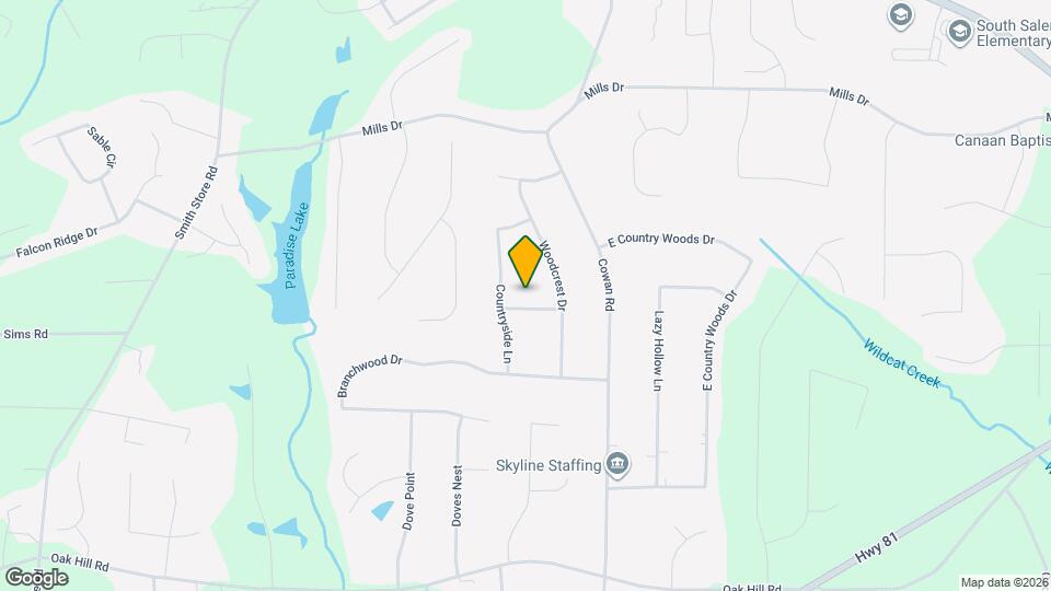 50 Hidden Ridge Dr Mapa y Detalles de la Ubicación