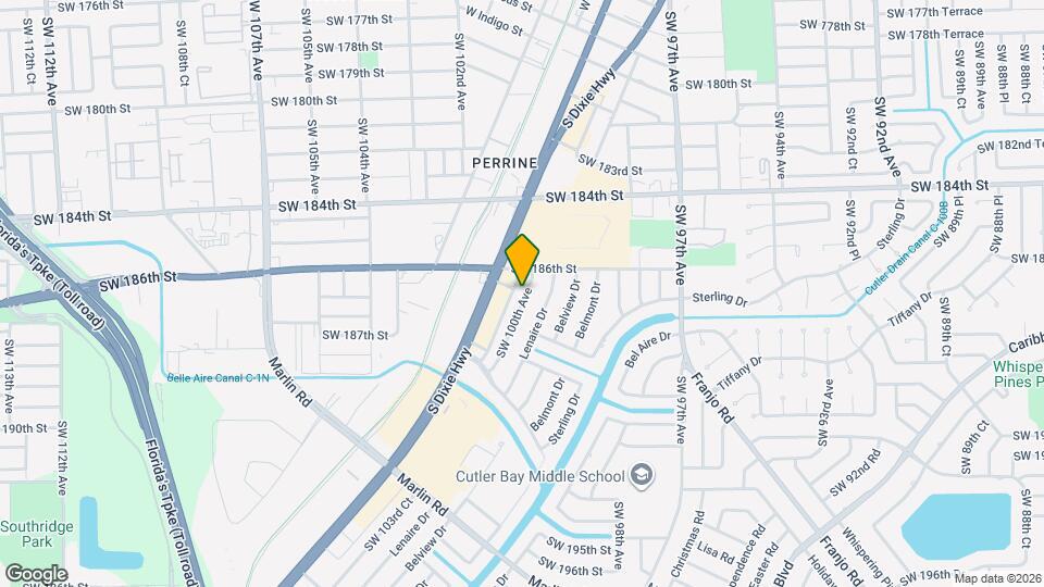 18674 SW 100th Ave Map and Location Details
