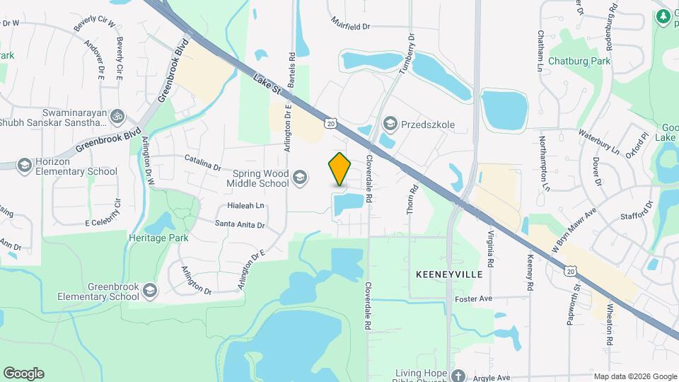 5502 Cambridge Way Map and Location Details