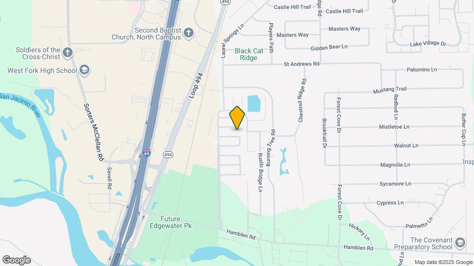 444 Mystic Glen Loop Mapa y Detalles de la Ubicación