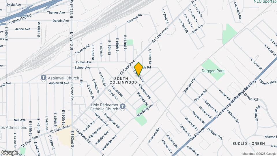 816 London Rd Map and Location Details