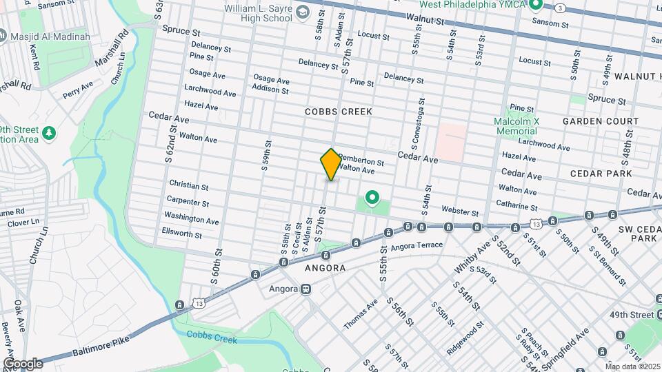 719 S 57th St Map and Location Details
