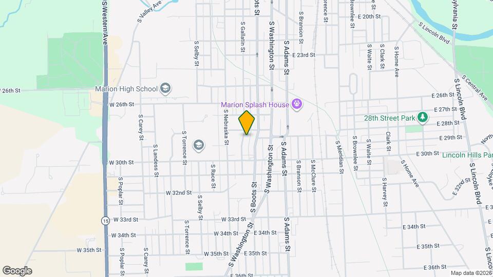 2817 S Gallatin St Map and Location Details