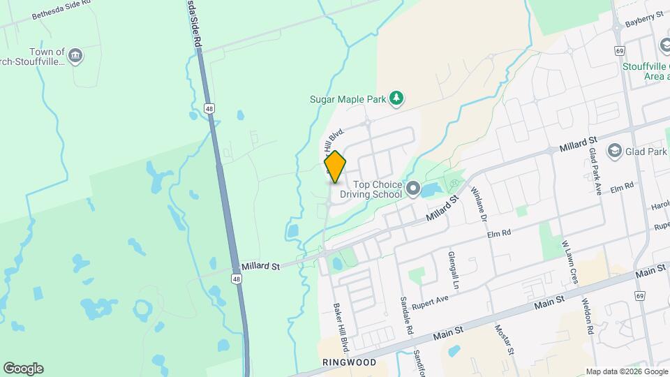 224 Baker Hill Blvd. Map and Location Details