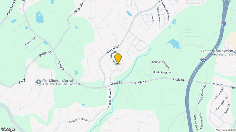 304 Westminster Dr Mapa y Detalles de la Ubicación