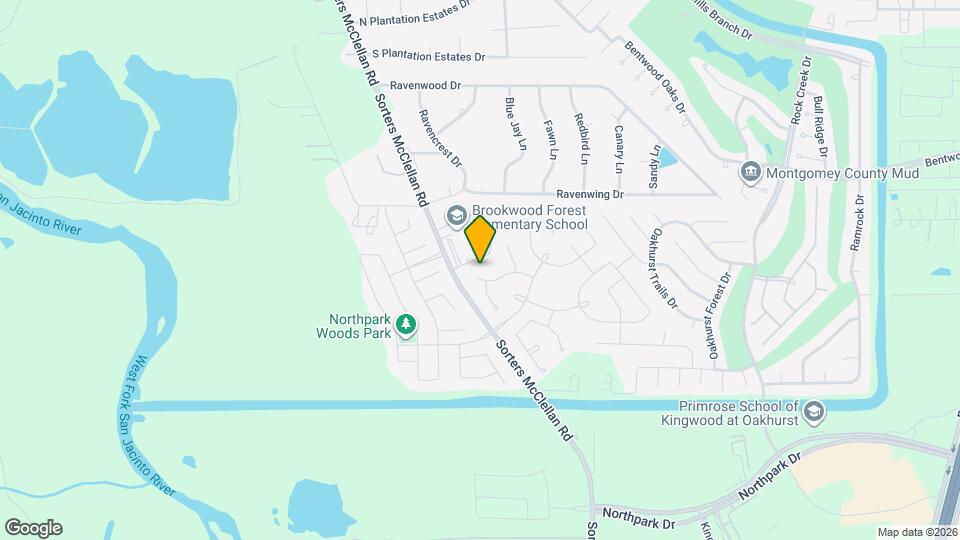 25546 Kensington Lk Dr Mapa y Detalles de la Ubicación