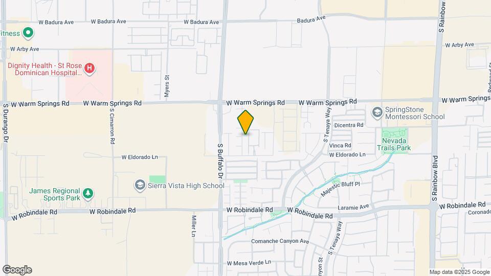 7428 Amesbury St Map and Location Details