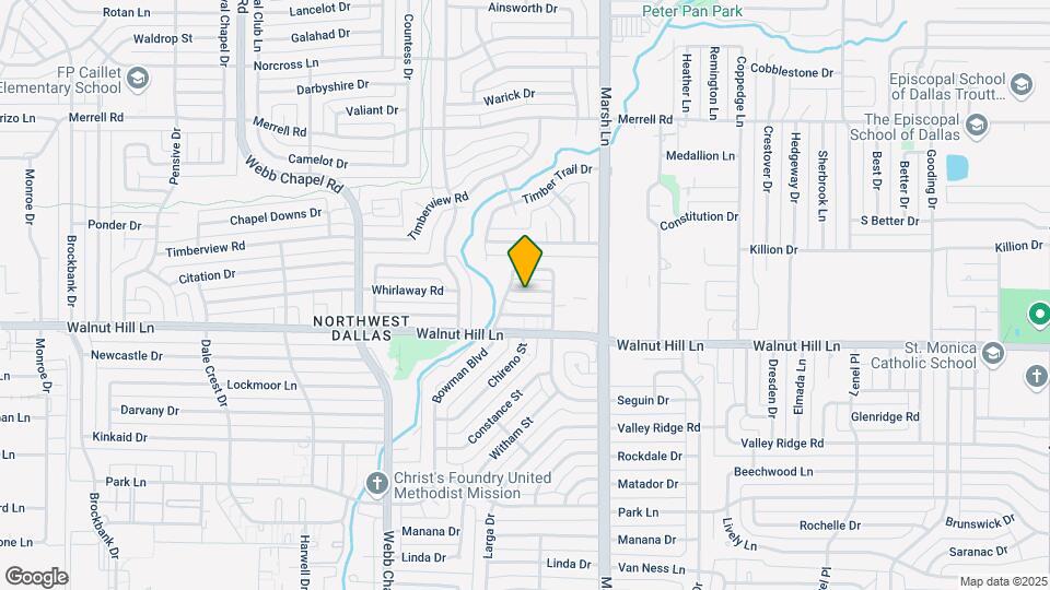 3616 Hopetown Dr Map and Location Details