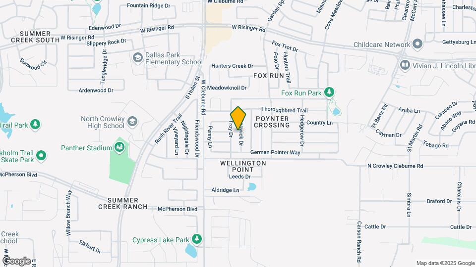 9200 Cheswick Dr Mapa y Detalles de la Ubicación