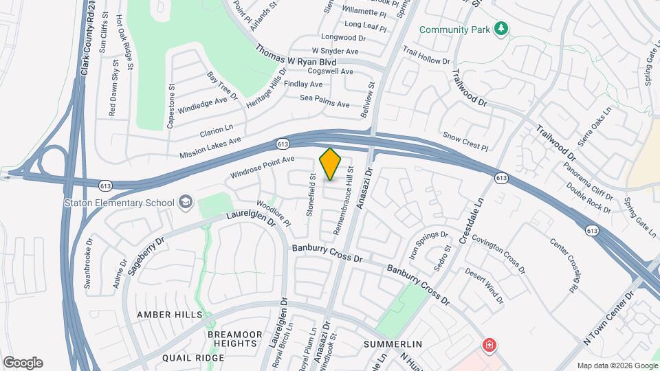 10524 Angel Dreams Ave Map and Location Details