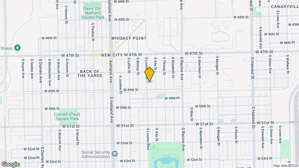 4841 S Loomis Blvd, Unit 2 Map and Location Details