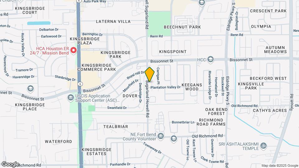 9418 Westacre Pl Map and Location Details