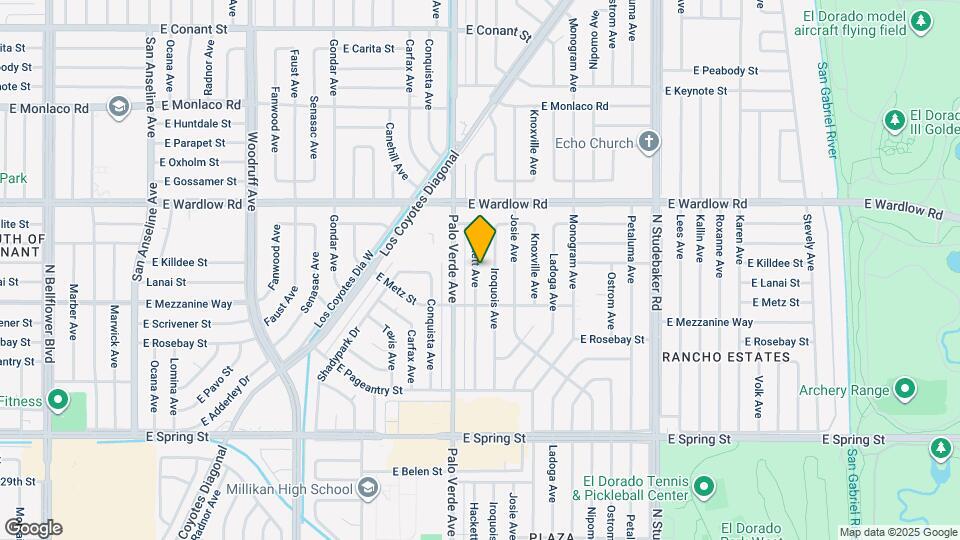 3244 Hackett Ave Map and Location Details