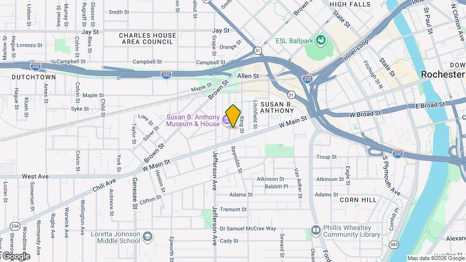 12 Madison St Map and Location Details