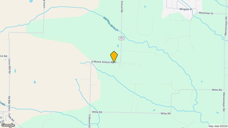 336 S Moore School Rd Mapa y Detalles de la Ubicación