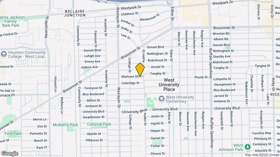 3803 Marlowe St Map and Location Details