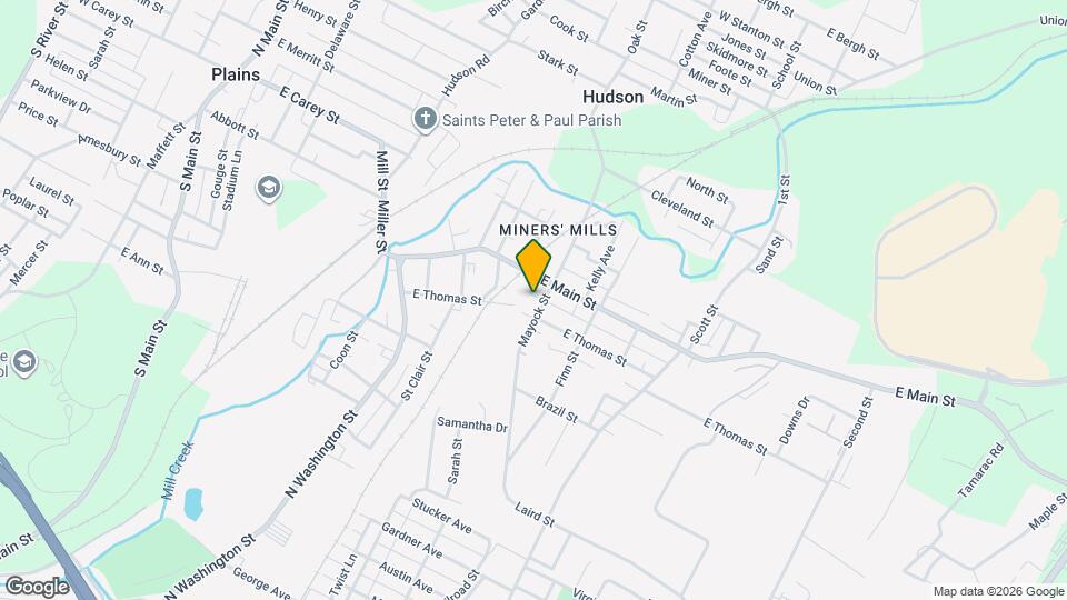 214 Mayock St Map and Location Details