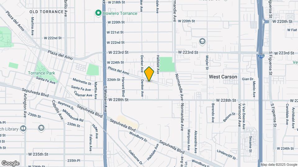 1432 Plaza del Amo Map and Location Details